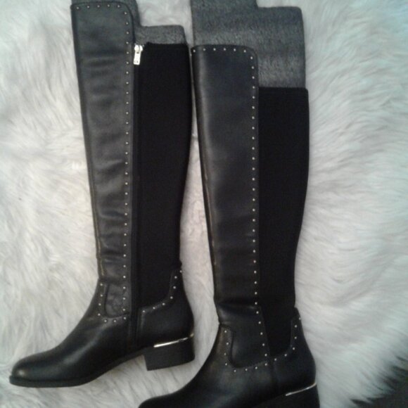 CALVIN Klein new beautiful boots  up to knee  size 7.5 - Picture 2 of 4